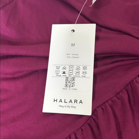 HALARA Deep Red Ruffle Mini Skirt - Picture 6 of 6